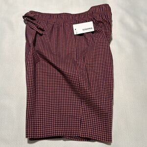Sonoma Sleep Shorts Mens Small Plaid